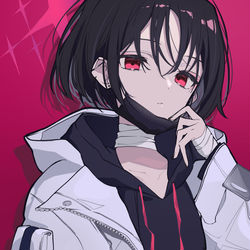 This is a pixiv picture whose title is 戒野.