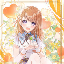 This is a pixiv picture whose title is みのりちゃんお誕生日おめでとう！！🍀🧡.