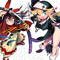 This is a pixiv picture whose title is ギンコちゃんとルゥちゃん殿.