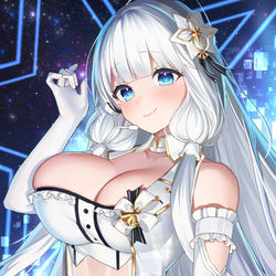 This is a pixiv picture whose title is イラストリアス.