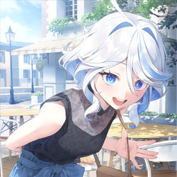 This is a pixiv picture whose title is 「やあ！奇遇だね！」.