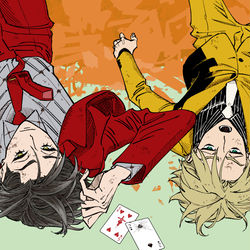 This is a pixiv picture whose title is HIGH CARDログ②.