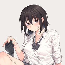 This is a pixiv picture whose title is ぬぎたて.