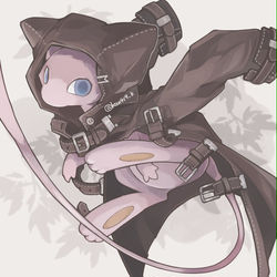 This is a pixiv picture whose title is Mew.