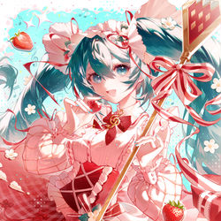 This is a pixiv picture whose title is ✨🍓🍓🍓✨.
