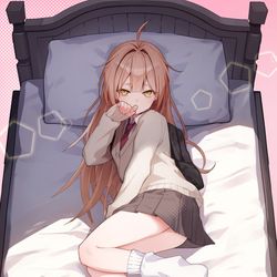 This is a pixiv picture whose title is わたしきゅうくらりん.