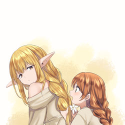 This is a pixiv picture whose title is ゼーリエとフランメ.