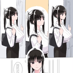 This is a pixiv picture whose title is 色づく朝.