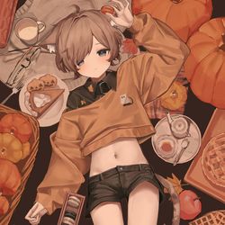 This is a pixiv picture whose title is 食欲でおねがいします.