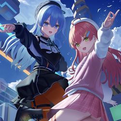 This is a pixiv picture whose title is シュガーラッシュみこめっと！.