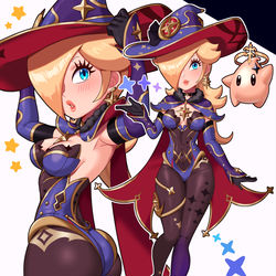 This is a pixiv picture whose title is Mona Rosalina.