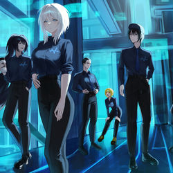 This is a pixiv picture whose title is W Corp..