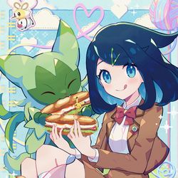 This is a pixiv picture whose title is 「今日はみんなでピクニックだよ！🥪」.