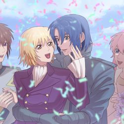 This is a pixiv picture whose title is カガリ様一位おめでとうございます.