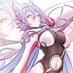This is a pixiv picture whose title is 极狐mk9娘.