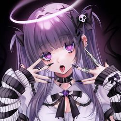 This is a pixiv picture whose title is death天使.