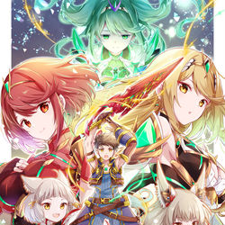 This is a pixiv picture whose title is ゼノブレイド2、まとめ③.