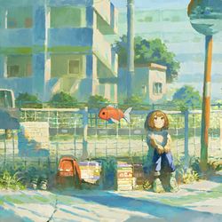This is a pixiv picture whose title is 無題.