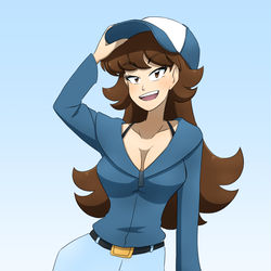 This is a pixiv picture whose title is Emie's Bimbo Shift.