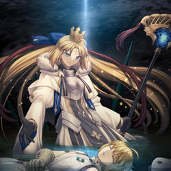 This is a pixiv picture whose title is 予言の子と輝けるほし.