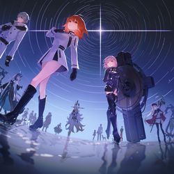 This is a pixiv picture whose title is 星の軌跡.
