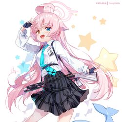 This is a pixiv picture whose title is 小鳥遊ホシノ.