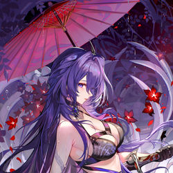 This is a pixiv picture whose title is 黄泉.