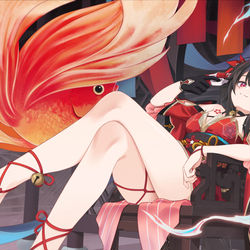 This is a pixiv picture whose title is 花火.