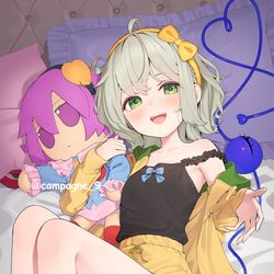 This is a pixiv picture whose title is こっちおいで～❤.