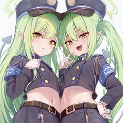 This is a pixiv picture whose title is ノゾミとヒカリ.