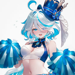 This is a pixiv picture whose title is フリーナ - Furina -.