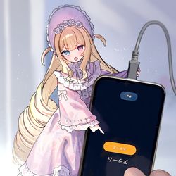 This is a pixiv picture whose title is 「ちょっと！早くこの音を止めて頂戴！」.