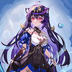 This is a pixiv picture whose title is seele.....♥.