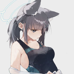 This is a pixiv picture whose title is 水着シロコ.