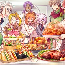 This is a pixiv picture whose title is レイシフトお疲れ様〜！.