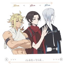 This is a pixiv picture whose title is 後半漫画のまとめ.