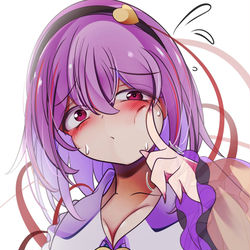 This is a pixiv picture whose title is 『や、やめなさい！？こいし！？💦』.