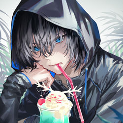 This is a pixiv picture whose title is 闇の精霊王.