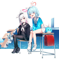 This is a pixiv picture whose title is アロナ&プラナ.