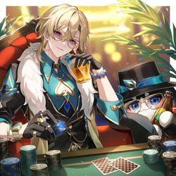 This is a pixiv picture whose title is アベンチュリン.