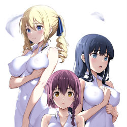 This is a pixiv picture whose title is 魔法科三重奏.