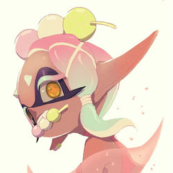 This is a pixiv picture whose title is 🍡.