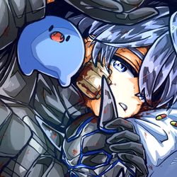 This is a pixiv picture whose title is 青井らだお、そろそろ寝ます。.