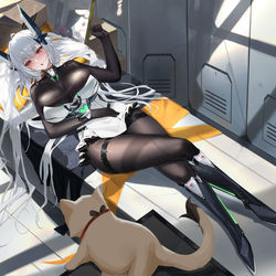 This is a pixiv picture whose title is 交错战线荧.