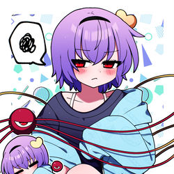 This is a pixiv picture whose title is まだ眠い….