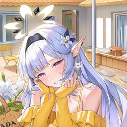 This is a pixiv picture whose title is 明星ヒマリ.