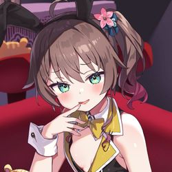 This is a pixiv picture whose title is バニーガーデンまちゅりん.