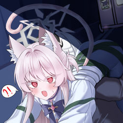 This is a pixiv picture whose title is 고양이 납치.