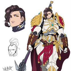 This is a pixiv picture whose title is Female Custodes.