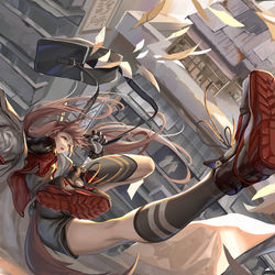 This is a pixiv picture whose title is 画了洁哥~.
